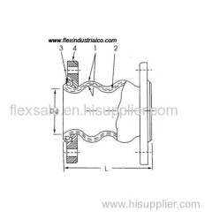 Double Sphere Rubber Expansion Joint S-20 With Ring/Without Ring