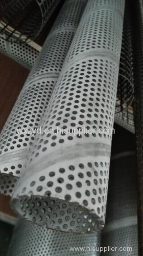 Zhi Yi Da stainless steel spiral welded perforated metal pipes filter frames filter elements