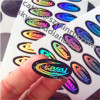 2015 hot custom printing logo security hologram stickers