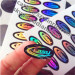 self adhesive type UDV material label and hot stamping hologram
