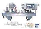 High Speed Milk Cup Filling And Sealing Packaging Machine 5000BPH Beverage Production Line