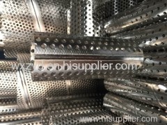 Zhi Yi Da Straight Seam Perforated Metal Welded Tubes Filter Frame To Global