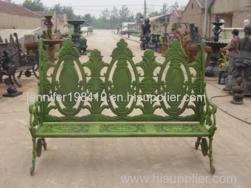 wholesale cheap price Beautiful iron casting craft desk for sit