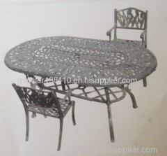 wholesale cheap price Beautiful iron casting craft desk for sit