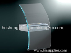 curved tempered glassin different shape