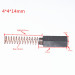 4*4*14mm carbon brush for Sealing machine,sewing machine/Generic Electric Motor brush