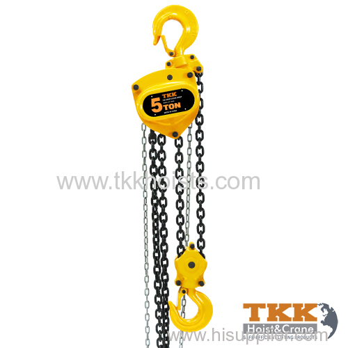 Sealed Bearing Triangle Shape Chain Pulley Block