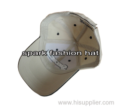 Customize fashion embroidered cotton golf cap