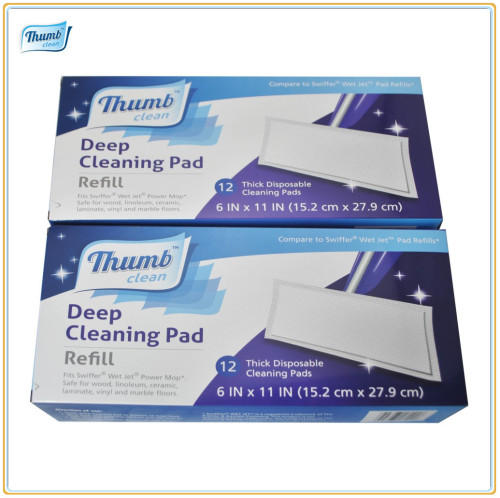 Spray mop refills floor cleaning pad