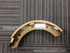 non-asbesto brake shoe with high performance on braking