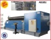 25mm thickness 4000mm length Three Roller Symmetrical Bending Machine