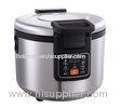 Commercial Stainless Steel Rice Cooker , Multifunction 20 Cup Rice Cooker