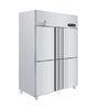 350W Four Door French Door Refrigerator , Upright Refrigerator And Freezer