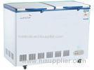 418L White Horizontal Chest Freezer for Supermarket , Single temperature