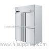 Commercial Side by Side 4 Door Fridge Freezer R134a with Direct Cooled