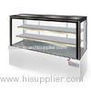 Commercial Cake Fridge Display / Three Layer Cake Display Chiller 1800*630*1210mm