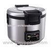 2300W Kitchen Gourmet Big Stainless Steel Rice Cooker , CE Approvals
