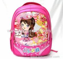 Decompression children cartoon book bag