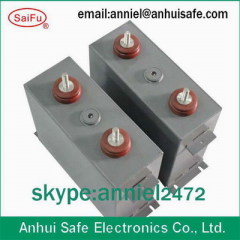 2 terminals oil type capacitor huge capacitance capacitor power capasitor