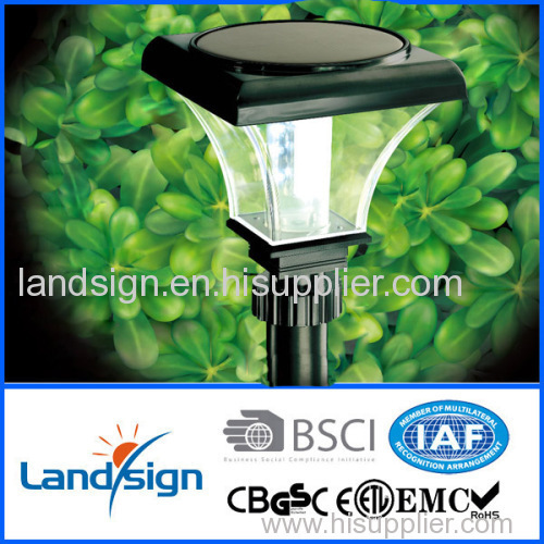 outdoor solar garden lamp