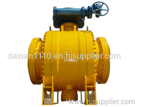 Side Entry Trunnion Mounted Ball Valve