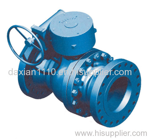 Reduced Bore Trunnion Mounted Ball Valve