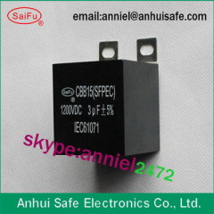 best price dc capacitors plastic case cbb15 cbb16