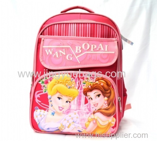 16 inch princess cartoon book bag