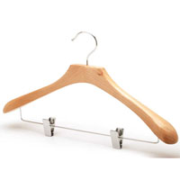 wood hanger for suit