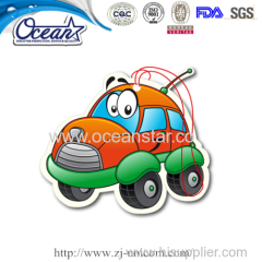 New design hanging car paper air freshener promotion company