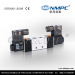 double coils bus door solenoid control valve