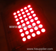 5*8 Dot Matrix LED RoHS Red Color
