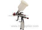 Mini HVLP gravity feed air spray gun , industrial paint spray gun with 125ML / 300ML Cup