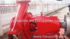 ABS Approved 1200M3/H Marine Fire Fighting System Fire Pump