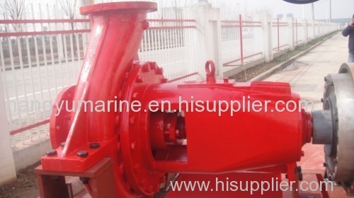 ABS Approved 1200M3/H Marine Fire Fighting System Fire Pump