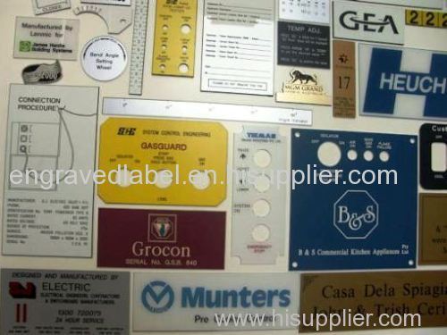 Custom Made Electrical Labels