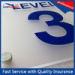 Acrylic / ABS / PP Floor Directional Door Number Signs With Moisture Proof