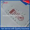Scaffold Platform Custom Plastic Signs For Construction Site