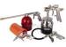 5PCS Auto Paint Gun Kits Suction Feed Type , air spray gun set