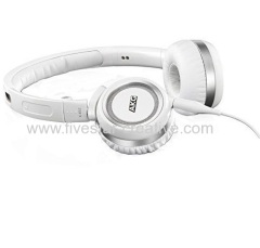 AKG K452 High Performance Mini Portable Over-Ear Headphones with In-Line Microphone in White