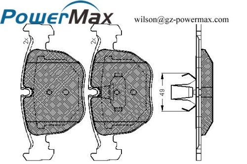 Automotive Spare Parts / Brake Pad / BMW