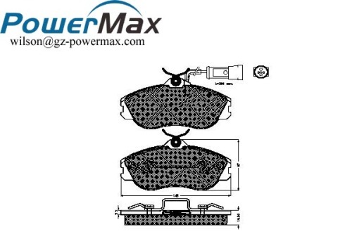 Automotive Spare Parts / Brake Pad / AUDI