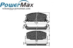 Automotive Spare Parts / Brake Pad / TOYOTA