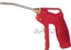 3 Nozzle Red plastic air blow dust gun for washing machinery , pneumatic tools
