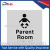 Parent Room / Baby Change Room Braille Door Signs For Baby Care