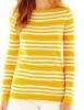 hot sale women's stripe pullover sweater