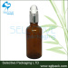 Amber Essential Oil Bottle