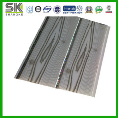 Hot selling wooden design PVC ceiling panel