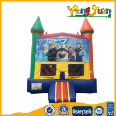 Outdoor Frozen Bounce House