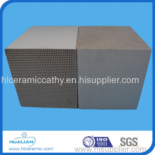 honeycomb ceramic regenerator for RTO